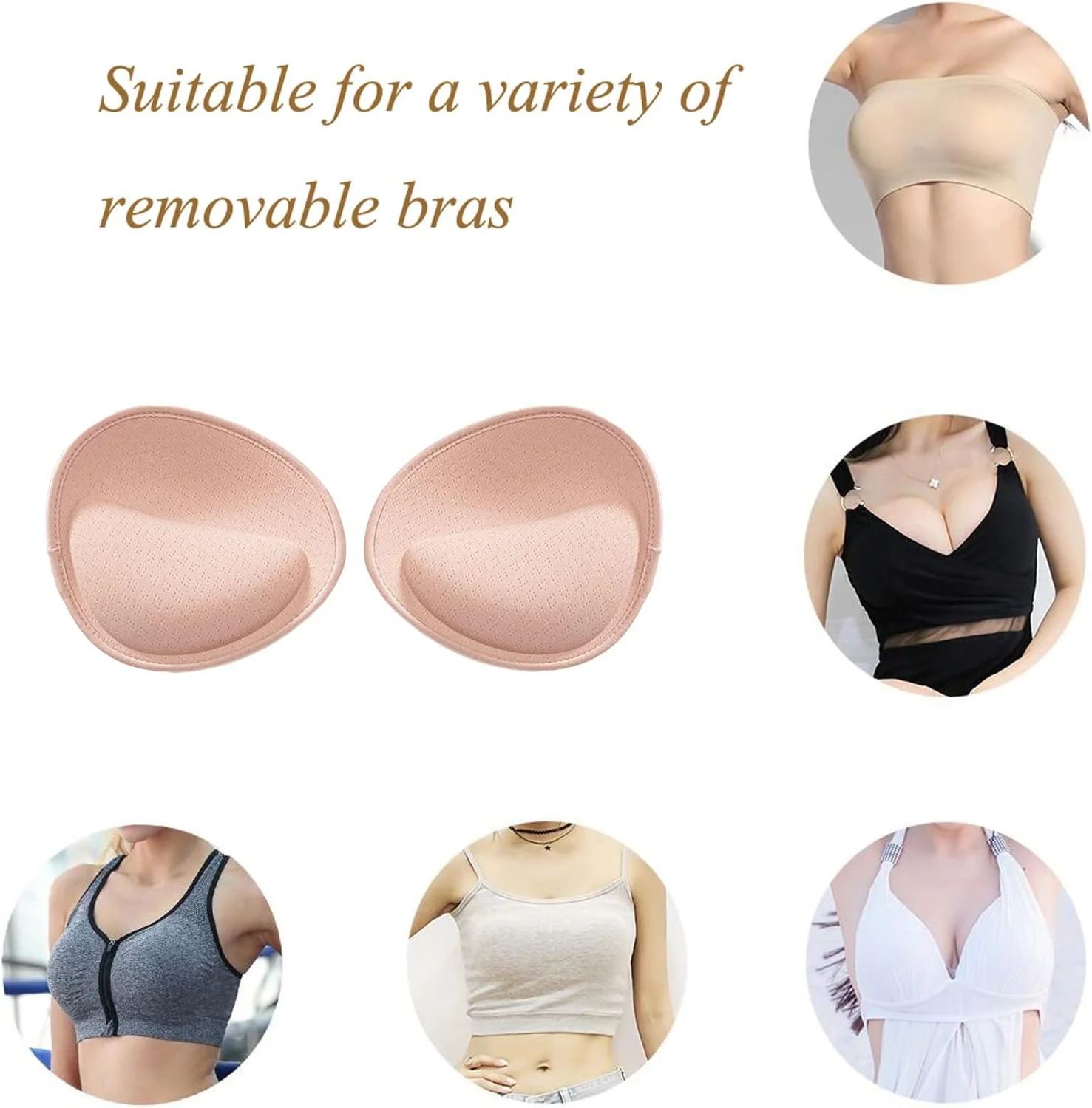 پدهای ضخیم سینه، پدهای افزایش دهنده سایز سینه، پدهای لاتکس سوتین، پدهای پوش آپ برای کاپ سوتین ورزشی و مایو (کاپ C,D) پدهای ضخیم سینه، پدهای افزایش دهنده سایز سینه، پدهای لاتکس سوتین، پدهای پوش آپ برای کاپ سوتین ورزشی و مایو (کاپ C,D)