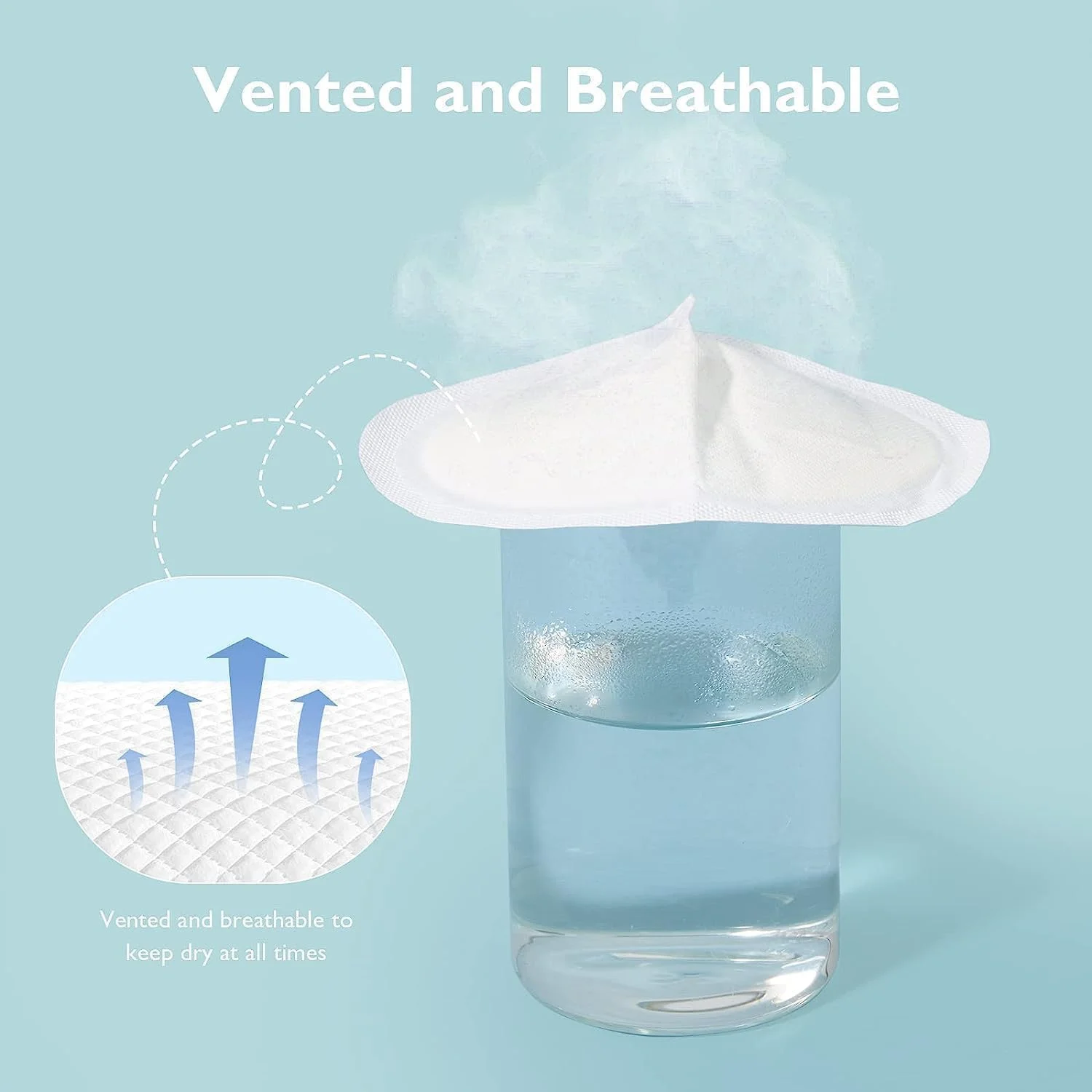 پدهای شیردهی یکبار مصرف جورونب، 100 عدد پد شیردهی برای نشت شیر، خشک نگه دارنده و فوق العاده جاذب، پدهای سینه با طراحی ضد نشت، پدهای نوک سینه نازک و نرم (100 عدد) پدهای شیردهی یکبار مصرف جورونب، 100 عدد پد شیردهی برای نشت شیر، خشک نگه دارنده و فوق العاده جاذب، پدهای سینه با طراحی ضد نشت، پدهای نوک سینه نازک و نرم (100 عدد)