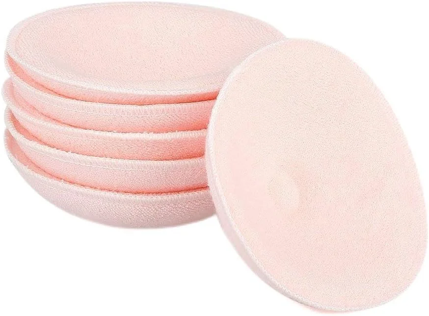 پدهای شیردهی قابل شستشو و ارگانیک Keenso، 6 عددی، پدهای سینه برای شیردهی پدهای شیردهی قابل شستشو و ارگانیک Keenso، 6 عددی، پدهای سینه برای شیردهی