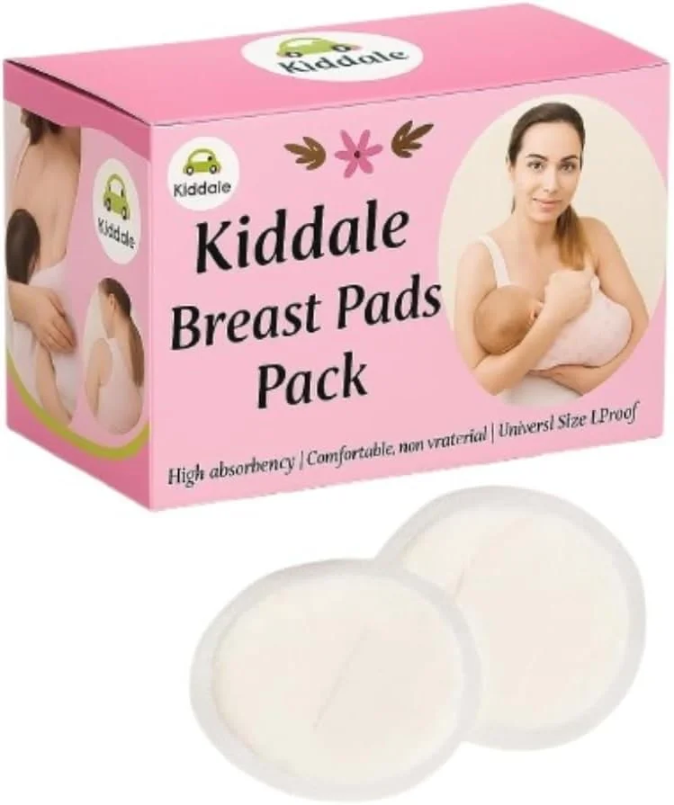 پدهای شیردهی یکبار مصرف 45 عددی کیدال | پدهای محافظ سینه برای مادران شیرده | پنبه با جذب بالا | فوق العاده نرم، چند لایه، پوشش نوک سینه مخصوص شیردهی، سایز جهانی پدهای شیردهی یکبار مصرف 45 عددی کیدال | پدهای محافظ سینه برای مادران شیرده | پنبه با جذب بالا | فوق العاده نرم، چند لایه، پوشش نوک سینه مخصوص شیردهی، سایز جهانی