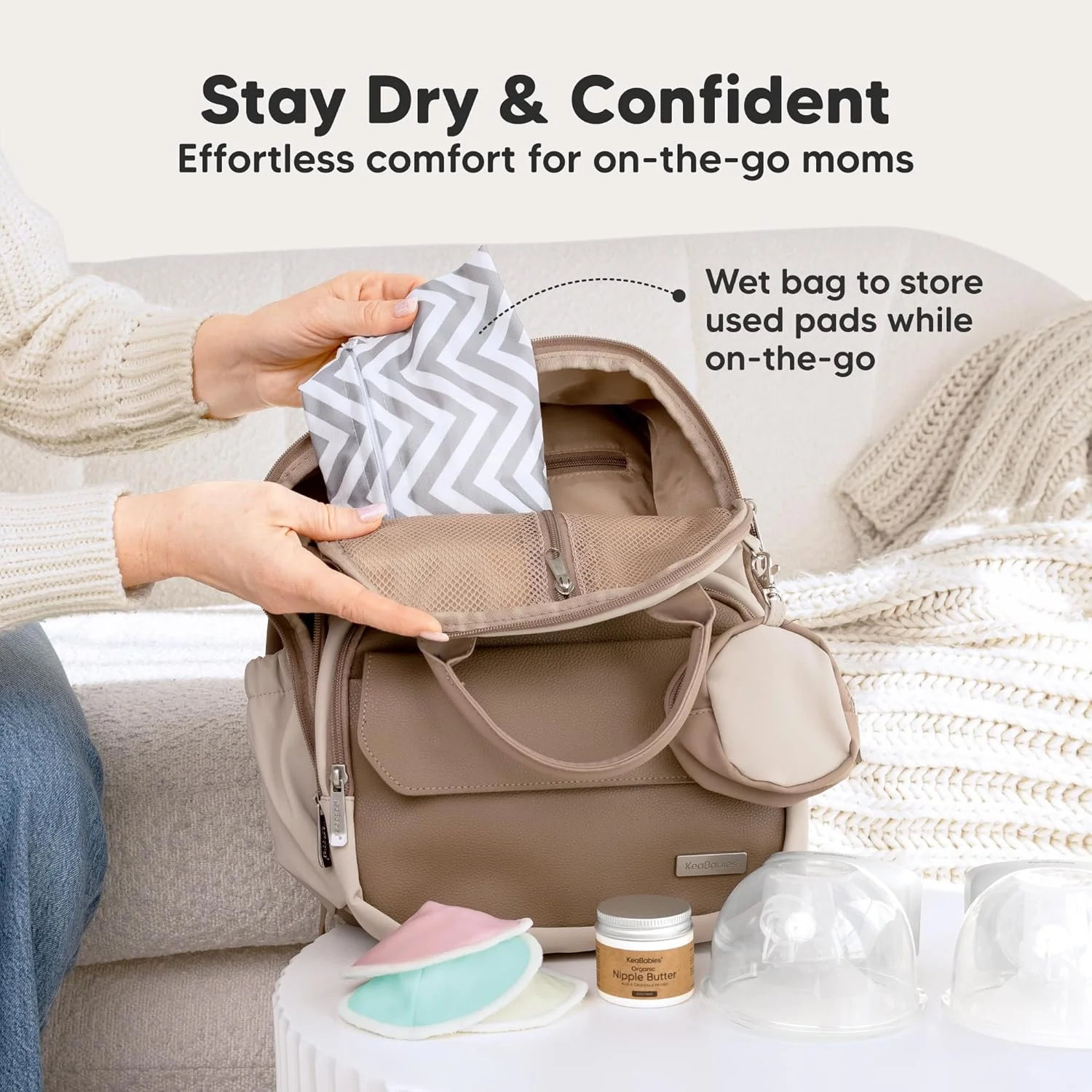 پدهای شیردهی بامبو ارگانیک KeaBabies - 14 پد قابل شستشو + کیف شستشو - پد نوک سینه شیردهی برای دوران بارداری - روکش نوک سینه قابل استفاده مجدد برای شیردهی - لوازم شیردهی (Pastel Touch) پدهای شیردهی بامبو ارگانیک KeaBabies - 14 پد قابل شستشو + کیف شستشو - پد نوک سینه شیردهی برای دوران بارداری - روکش نوک سینه قابل استفاده مجدد برای شیردهی - لوازم شیردهی (Pastel Touch)