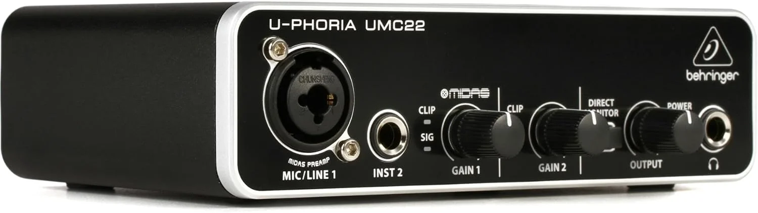 کارت صدای یو اس بی Behringer U-Phoria UMC22