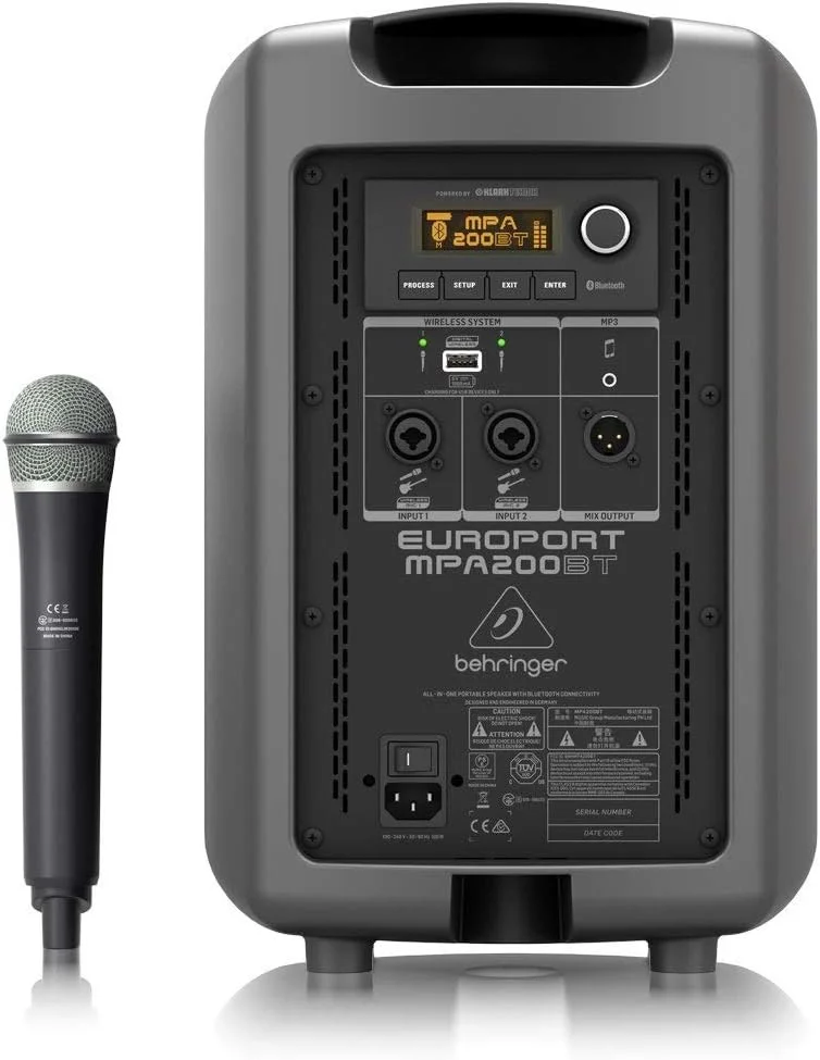 بهringer MPA200BT بهringer MPA200BT