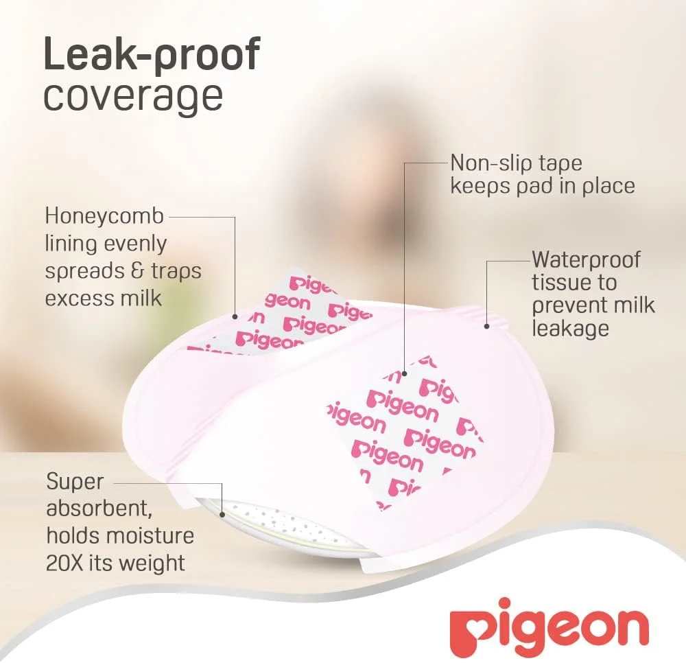 پد سینه کبوتر کامپی، 2 برابر نرم تر، لانه زنبوری، فوق العاده نازک و سبک، پوشش ضد نشت، جذب سریع، فاقد BPA، سفید، 60 عدد پد سینه کبوتر کامپی، 2 برابر نرم تر، لانه زنبوری، فوق العاده نازک و سبک، پوشش ضد نشت، جذب سریع، فاقد BPA، سفید، 60 عدد