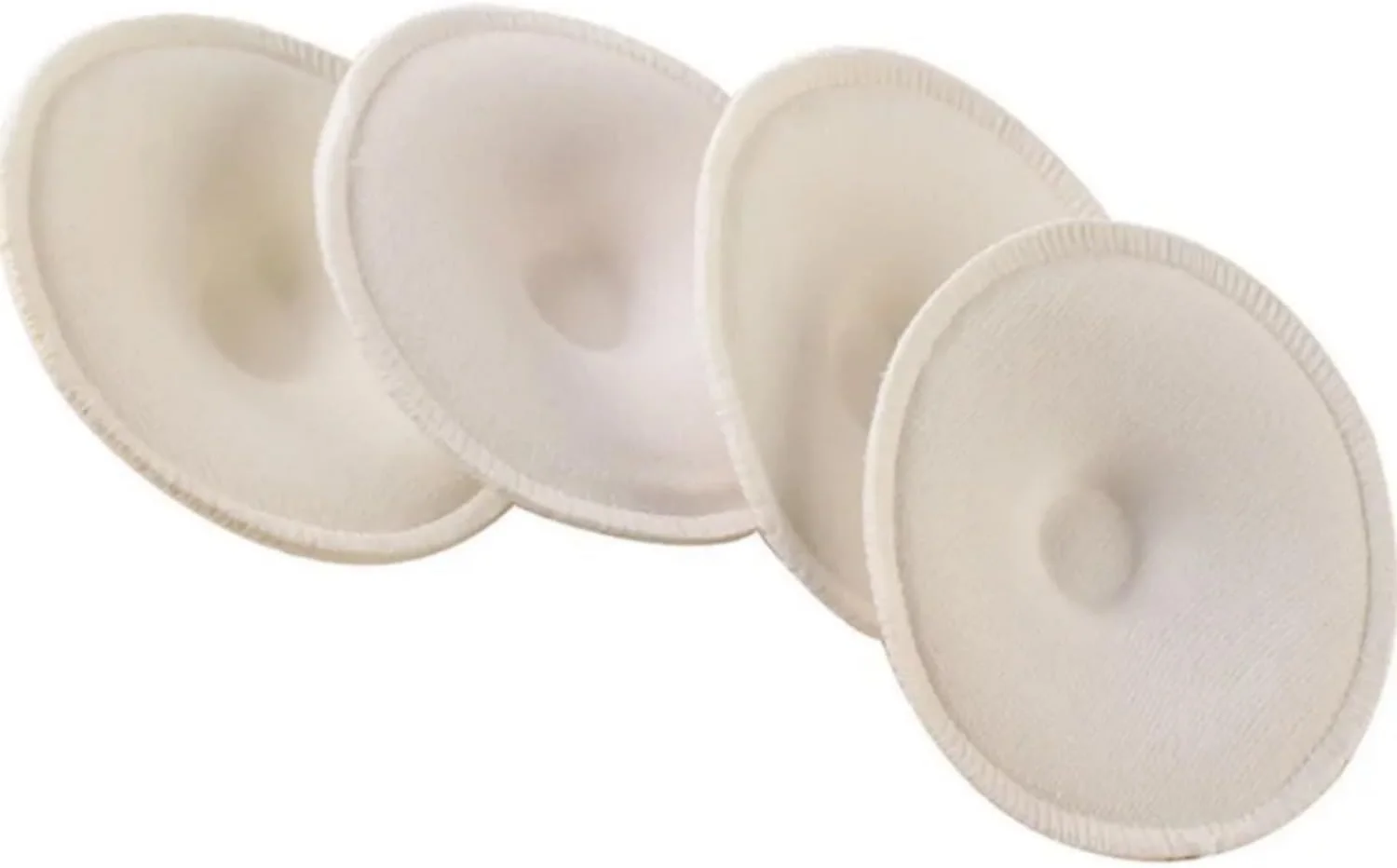 پد سینه شیردهی مادر SKEIDO، 4 عددی، قابل شستشو، ضد آب، پد تغذیه راحت، حوله پارچه ای اسفنجی، پدهای سینه قابل استفاده مجدد