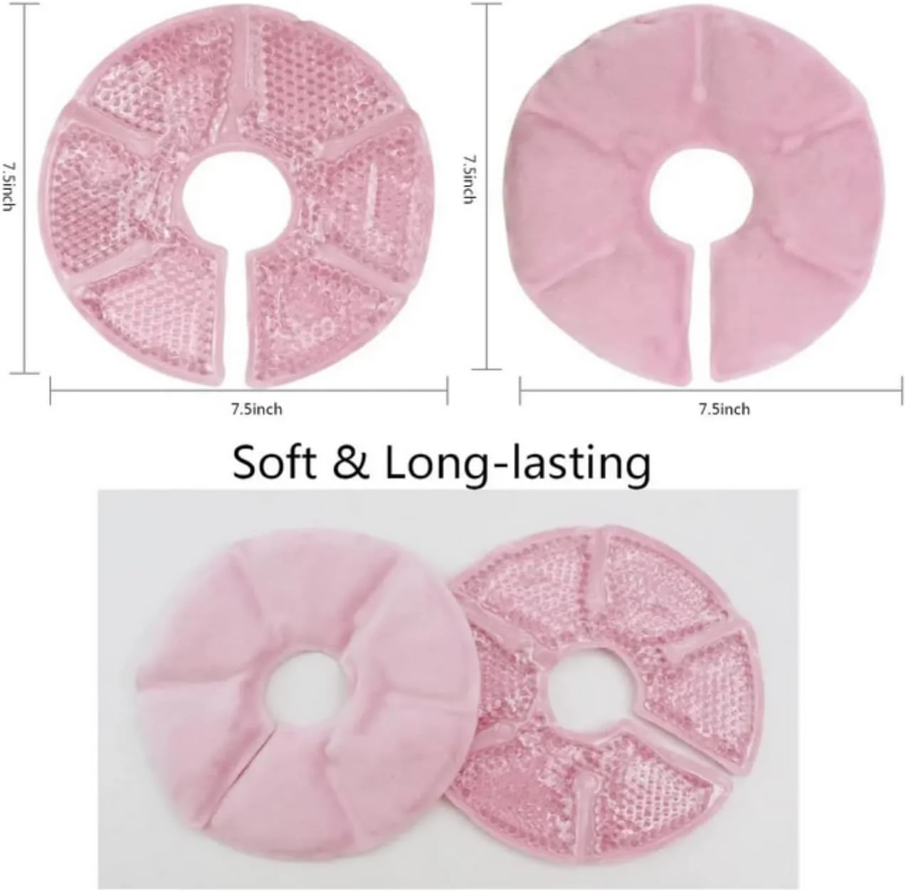 پدهای درمانی سینه SKEIDO، 1 جفت، پدهای ژلی شیردهی گرم و سرد، ملزومات شیردهی و بهبود پس از زایمان، تسکین درد شیردهی (صورتی) پدهای درمانی سینه SKEIDO، 1 جفت، پدهای ژلی شیردهی گرم و سرد، ملزومات شیردهی و بهبود پس از زایمان، تسکین درد شیردهی (صورتی)