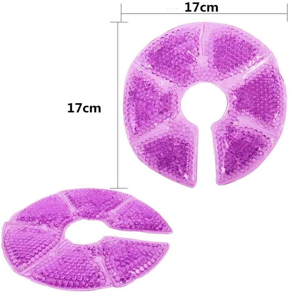 کمپرس یخ سینه LEVGLAKE بسته 2 عددی، قابل استفاده گرم یا سرد برای مادران شیرده، با پوشش نرم و لطیف برای تسکین درد شیردهی و تورم کمپرس یخ سینه LEVGLAKE بسته 2 عددی، قابل استفاده گرم یا سرد برای مادران شیرده، با پوشش نرم و لطیف برای تسکین درد شیردهی و تورم