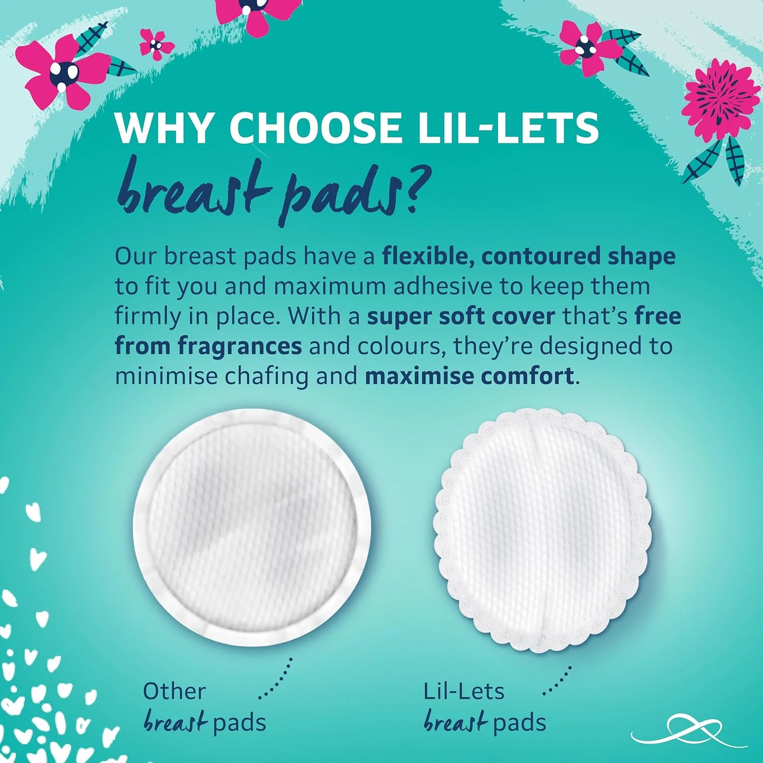 پدهای شیردهی Lil-Lets - 120 عدد بسته بندی شده تکی، فوق العاده نازک، جاذب و بدون عطر - راحتی و محافظت برای مادران شیرده پس از زایمان - حداکثر چسبندگی برای محافظت از نوک سینه در برابر نشت و ساییدگی پدهای شیردهی Lil-Lets - 120 عدد بسته بندی شده تکی، فوق العاده نازک، جاذب و بدون عطر - راحتی و محافظت برای مادران شیرده پس از زایمان - حداکثر چسبندگی برای محافظت از نوک سینه در برابر نشت و ساییدگی