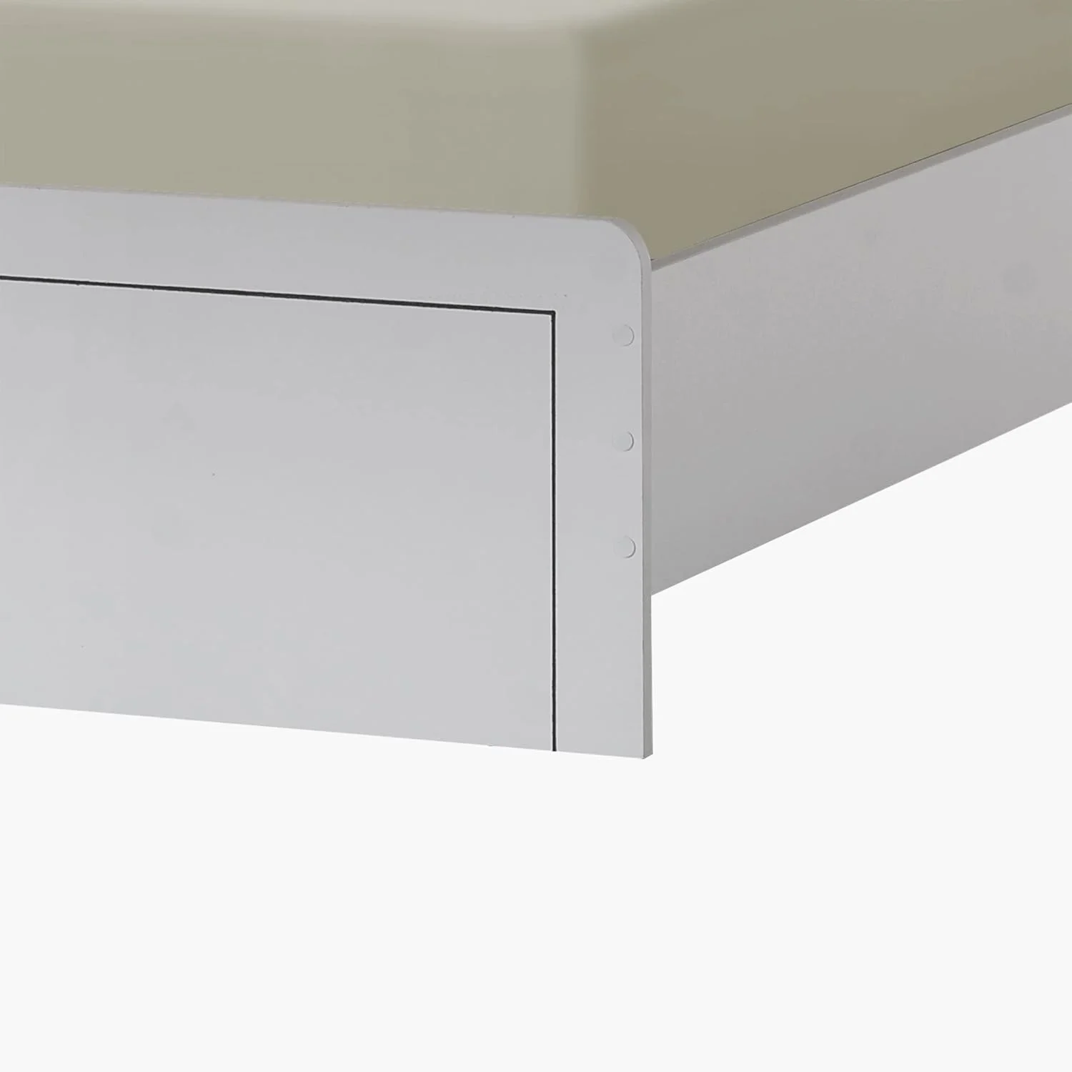 تخت خواب یک نفره هوم باکس مدل Oasis ابعاد 204 X 87.6 X 94.8 سانتی متر رنگ سفید تخت خواب یک نفره هوم باکس مدل Oasis ابعاد 204 X 87.6 X 94.8 سانتی متر رنگ سفید