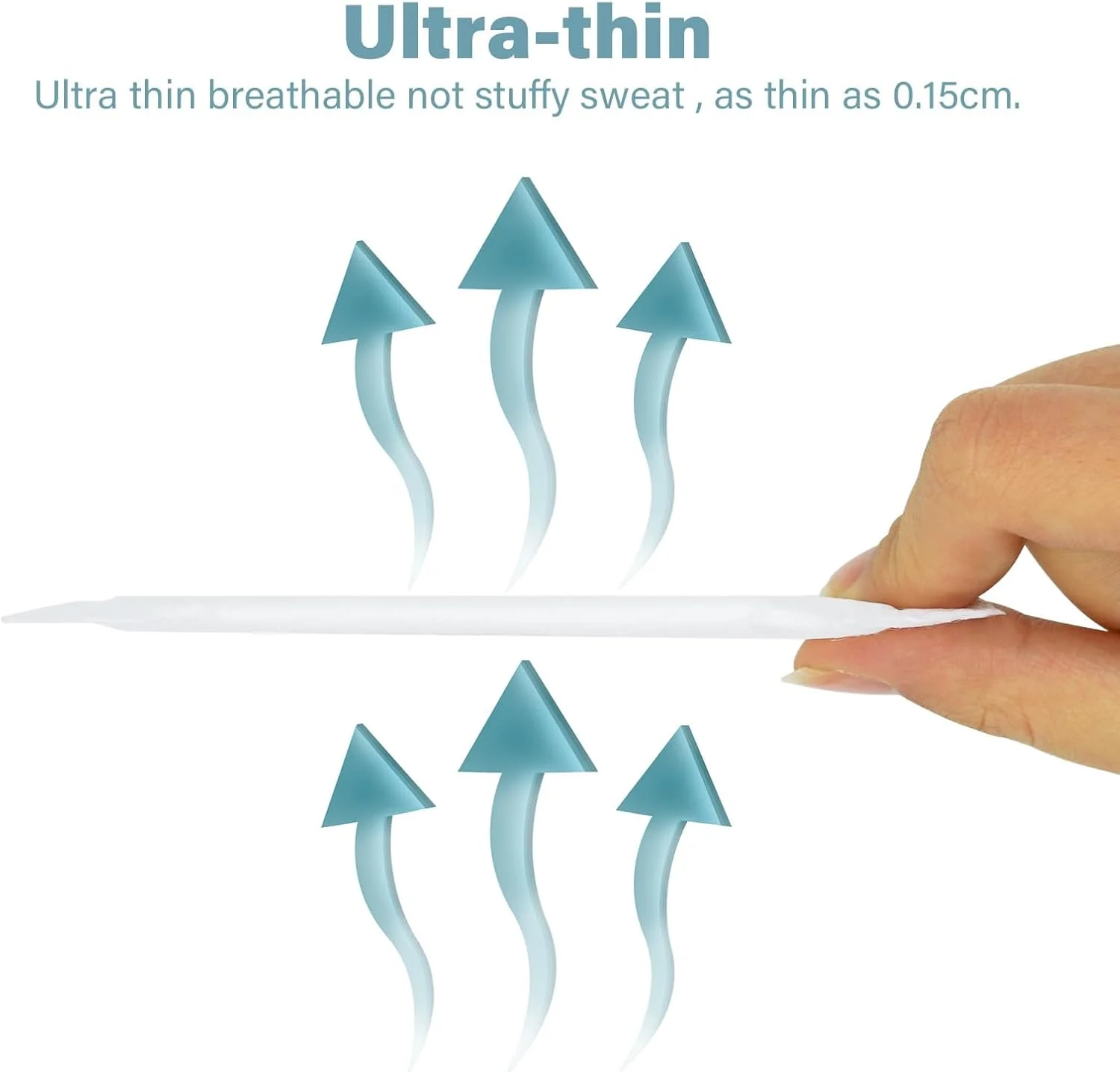 پد سینه 100 عددی، فوق العاده نازک، نرم و قابل تنفس، ظرفیت جذب 120 میلی لیتر، پدهای سینه قابل حمل فوق العاده جاذب و تنفسی، ضد نشت، بسته بندی جداگانه برای مادران