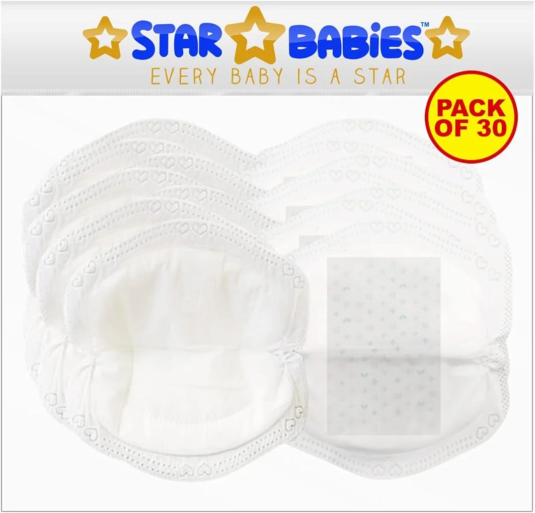 پد سینه یکبار مصرف استار بیبی، بسته 30 عددی