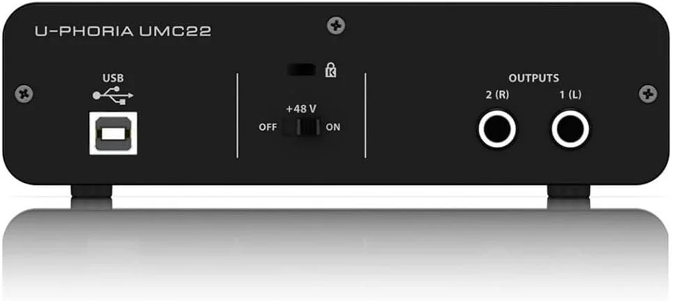 کارت صدای USB بهرینگر UMC22 کارت صدای USB بهرینگر UMC22