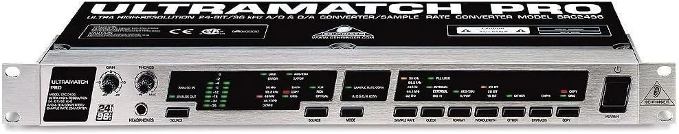 مبدل نرخ نمونه برداری صوتی Behringer 24-Bit/96 kHz A/D-D/A