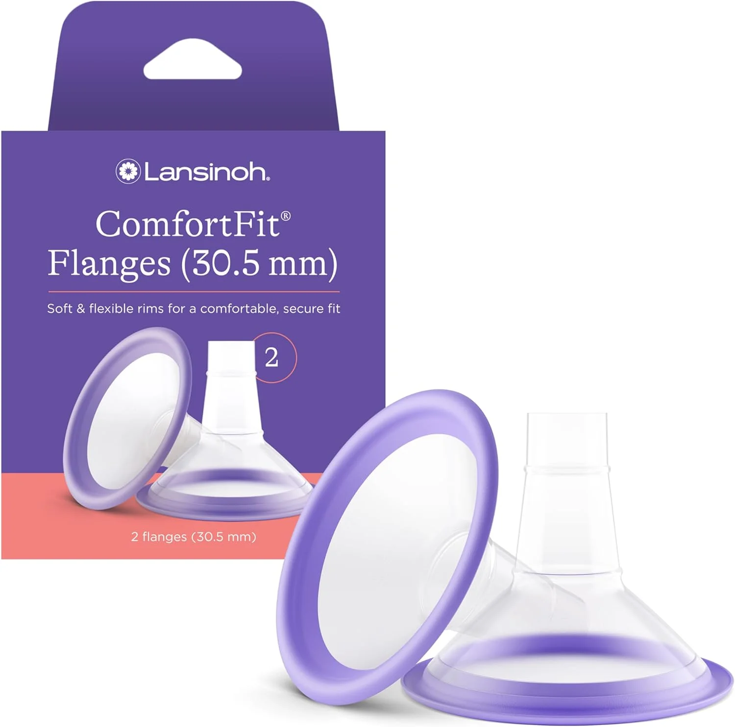 فلنج پمپ سینه لانسینو ComfortFit، 2 عدد 30.5 میلی متر