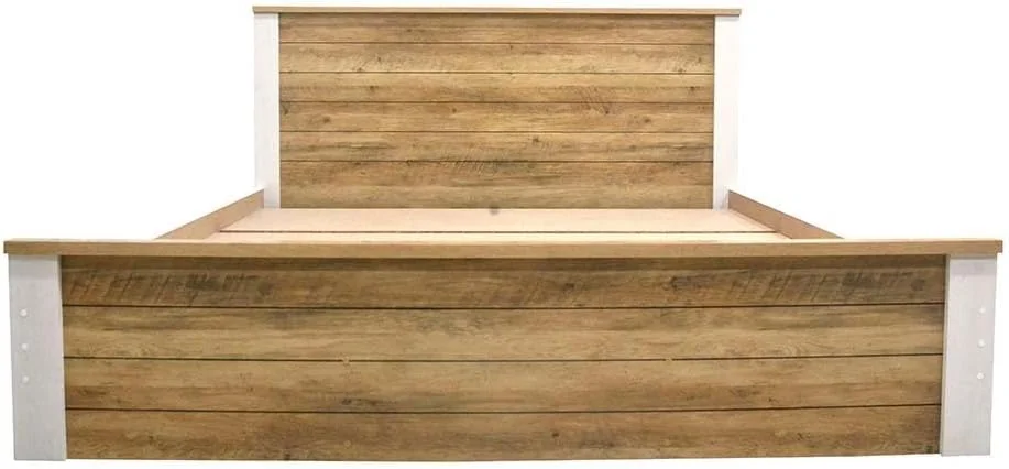 تخت خواب دو نفره کینگ دانوب هوم مدل Swann سایز 180X200 | طراحی مدرن و مقاوم | مبلمان قاب تخت خواب چوبی | تخت خواب های راحت و بی صدا | ساخت مالزی L208xW188xH103cm - بلوط تابستانی/سفید صدفی تخت خواب دو نفره کینگ دانوب هوم مدل Swann سایز 180X200 | طراحی مدرن و مقاوم | مبلمان قاب تخت خواب چوبی | تخت خواب های راحت و بی صدا | ساخت مالزی L208xW188xH103cm - بلوط تابستانی/سفید صدفی