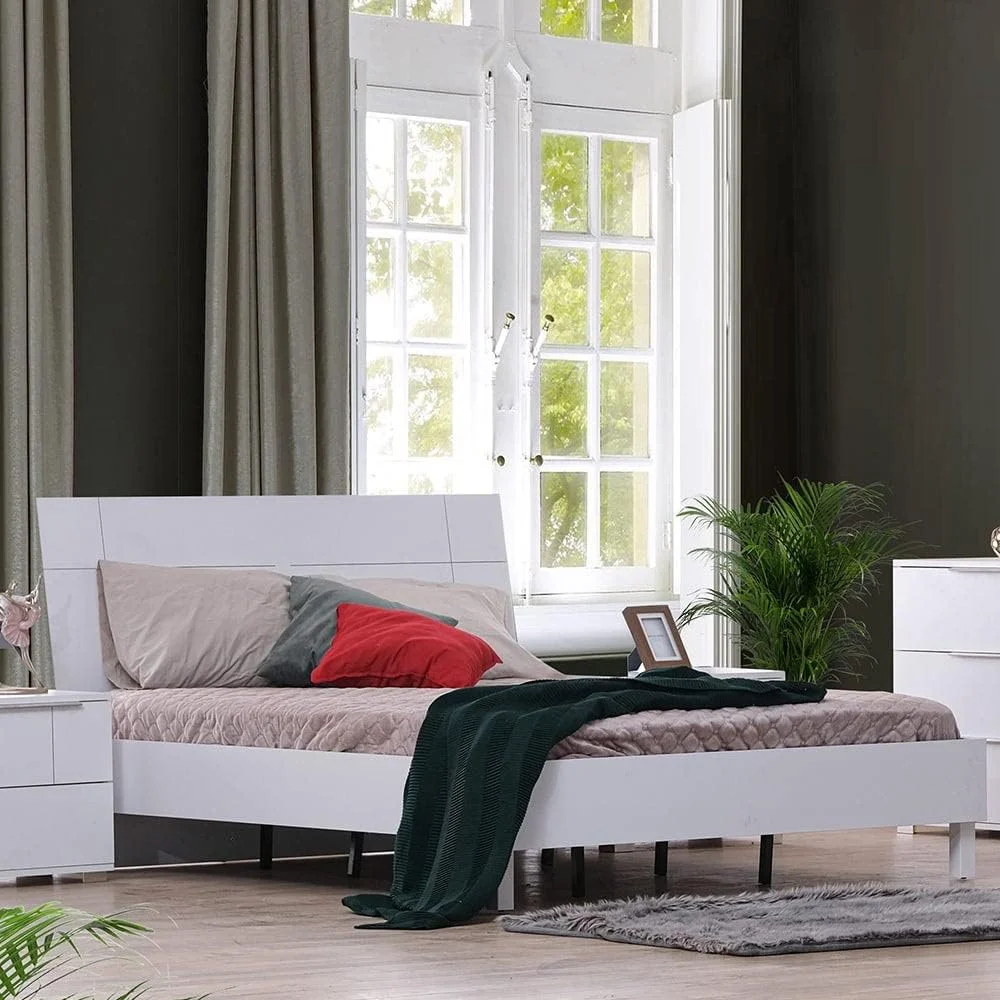 تخت خواب یک نفره 120x200 دانوب هوم مدل بروکلین | تخت خواب چوبی یک نفره با طراحی مدرن، قوی و بادوام | تخت خواب آرام و راحت | ساخت ترکیه - سفید تخت خواب یک نفره 120x200 دانوب هوم مدل بروکلین | تخت خواب چوبی یک نفره با طراحی مدرن، قوی و بادوام | تخت خواب آرام و راحت | ساخت ترکیه - سفید