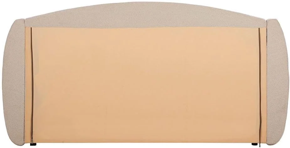 تخت خواب دو نفره کینگ 180x200 مدل Stilo Danube Home | طراحی مدرن و مستحکم، قاب تخت خواب چوبی | تخت خواب های آرام و راحت L234.5xW232.5xH120cm - عاجی تخت خواب دو نفره کینگ 180x200 مدل Stilo Danube Home | طراحی مدرن و مستحکم، قاب تخت خواب چوبی | تخت خواب های آرام و راحت L234.5xW232.5xH120cm - عاجی