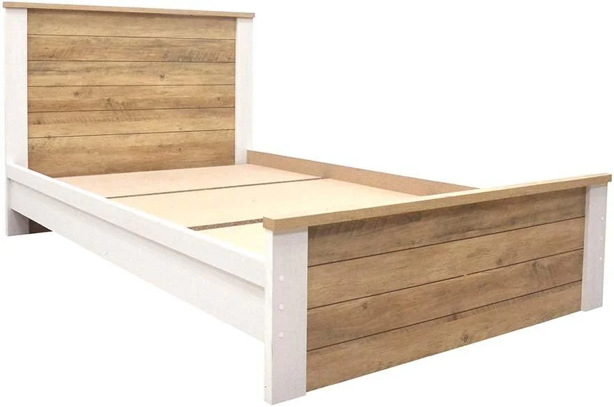 تخت یک نفره جوان دانوب هوم مدل Swann سایز 120x200 | طراحی مدرن و مقاوم | قاب تخت چوبی یک نفره | تخت خواب های آرام و راحت | ساخت مالزی ابعاد L208xW128xH103cm - رنگ Summer Oak/Pearl White تخت یک نفره جوان دانوب هوم مدل Swann سایز 120x200 | طراحی مدرن و مقاوم | قاب تخت چوبی یک نفره | تخت خواب های آرام و راحت | ساخت مالزی ابعاد L208xW128xH103cm - رنگ Summer Oak/Pearl White