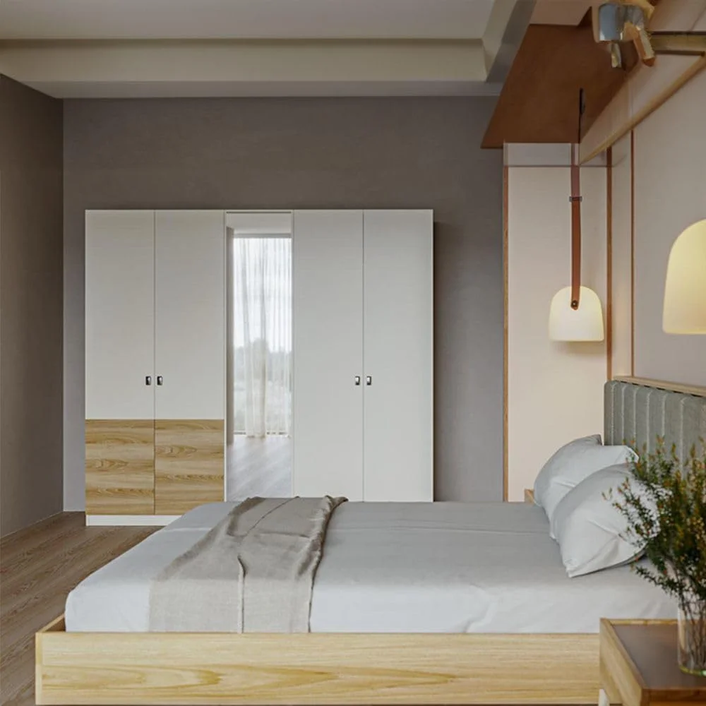 تخت خواب دو نفره 150x200 دانوب هوم ساکرامنتو - خاکستری/بلوطی تخت خواب دو نفره 150x200 دانوب هوم ساکرامنتو - خاکستری/بلوطی