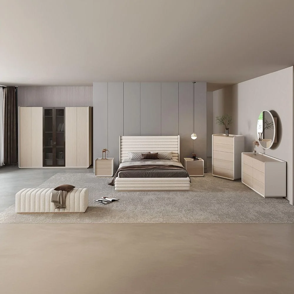 تختخواب دو نفره پارچه ای دانوب هوم مدل Brita سایز 150X200 | مبلمان قاب تختخواب دو نفره چوبی با طراحی مدرن و مستحکم | تختخواب های آرام و راحت L173.2xW217xH120cm - سفید مایل به کرم / بژ تختخواب دو نفره پارچه ای دانوب هوم مدل Brita سایز 150X200 | مبلمان قاب تختخواب دو نفره چوبی با طراحی مدرن و مستحکم | تختخواب های آرام و راحت L173.2xW217xH120cm - سفید مایل به کرم / بژ