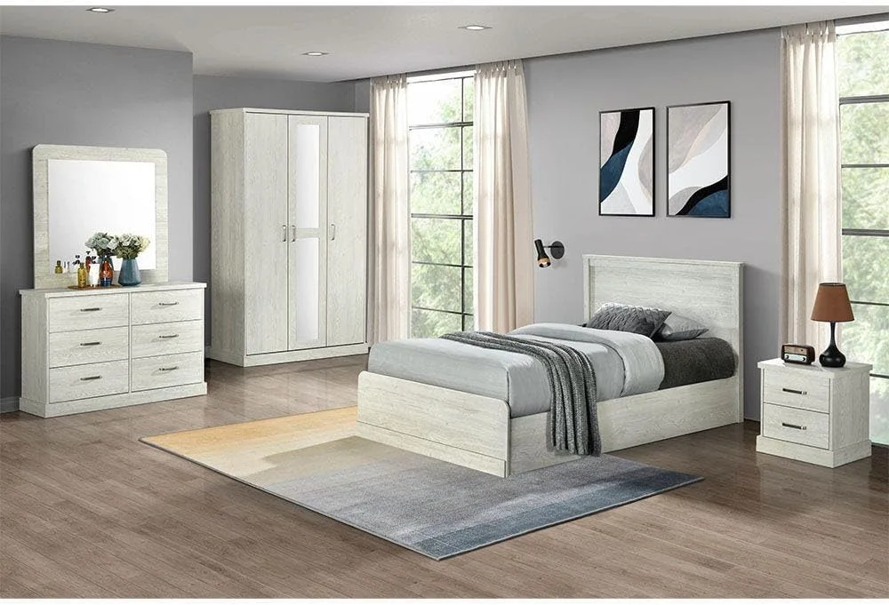 تخت خواب یک نفره زیرکو 120X200 دانوب هوم با فضای ذخیره سازی زیر تخت | طراحی مدرن و مستحکم مبلمان قاب تخت خواب چوبی یک نفره | تخت خواب های آرام و راحت L 129 x W 209.8 x H 102.6 سانتی متر - بلوط سفید تخت خواب یک نفره زیرکو 120X200 دانوب هوم با فضای ذخیره سازی زیر تخت | طراحی مدرن و مستحکم مبلمان قاب تخت خواب چوبی یک نفره | تخت خواب های آرام و راحت L 129 x W 209.8 x H 102.6 سانتی متر - بلوط سفید
