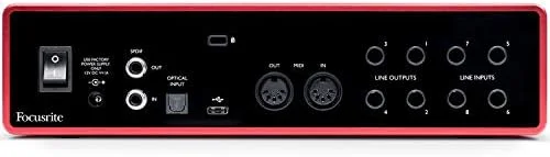 باندل کارت صدای USB فوکوسرایت Scarlett 18i8 (نسل سوم) به همراه 4 عدد کابل XLR-XLR باندل کارت صدای USB فوکوسرایت Scarlett 18i8 (نسل سوم) به همراه 4 عدد کابل XLR-XLR