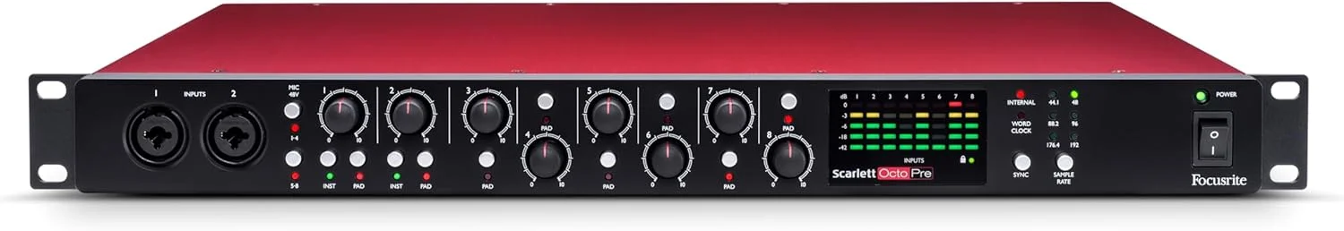 Focusrite Scarlett OctoPre Focusrite Scarlett OctoPre
