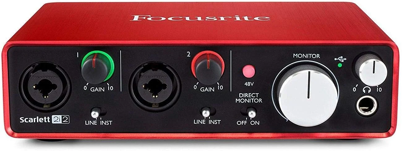 کارت صدای USB Focusrite Scarlett 2i2 (نسل دوم) کارت صدای USB Focusrite Scarlett 2i2 (نسل دوم)