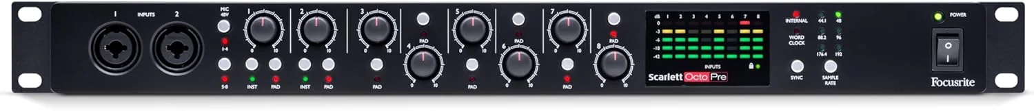 Focusrite Scarlett OctoPre Focusrite Scarlett OctoPre