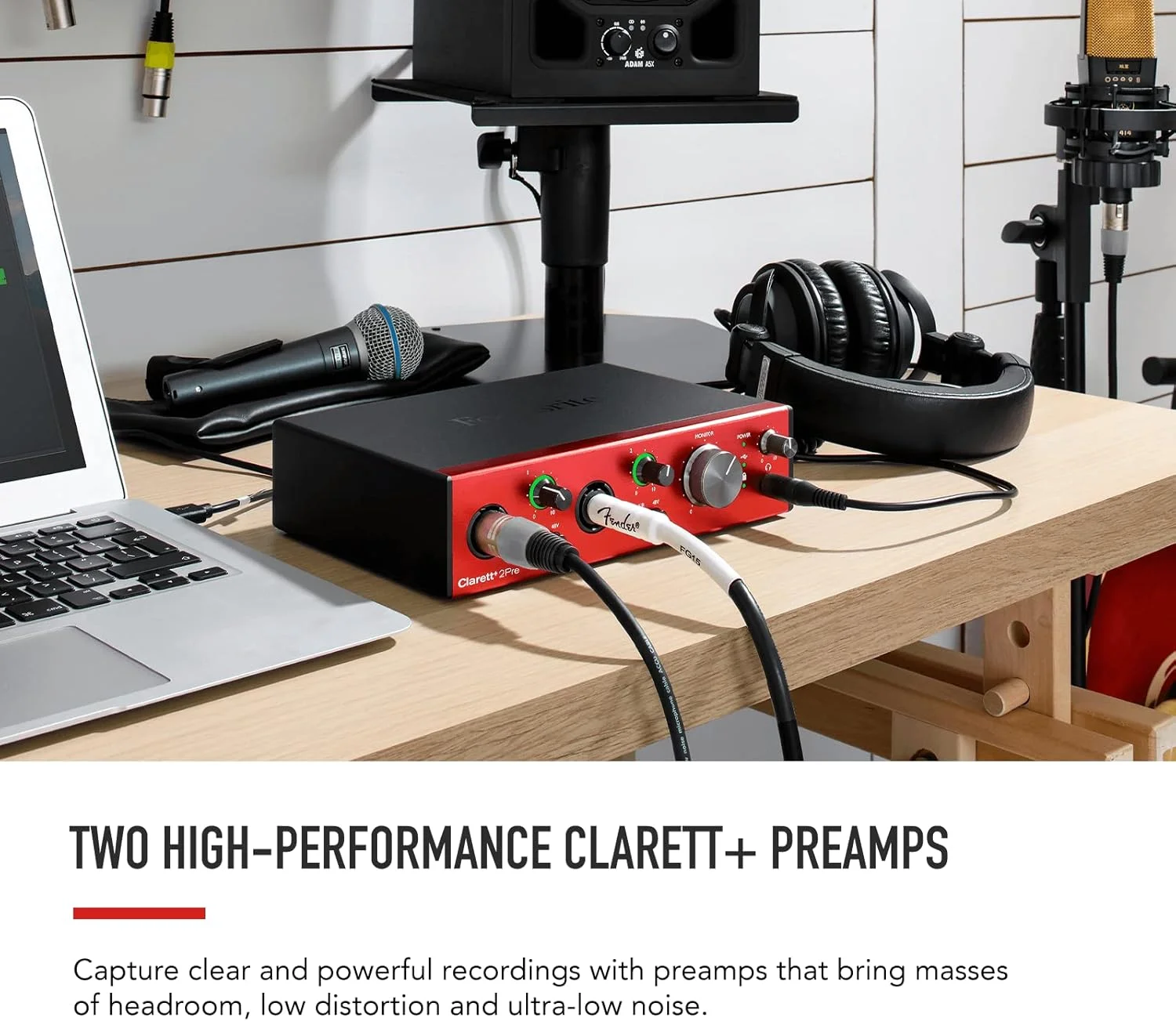 کارت صدای Focusrite Clarett+ 2Pre کارت صدای Focusrite Clarett+ 2Pre