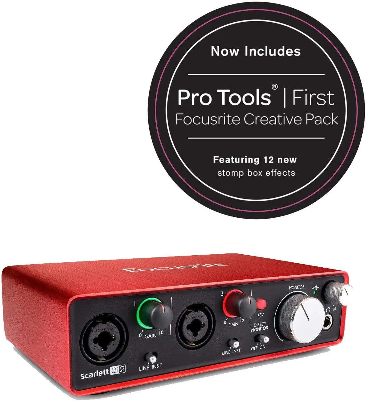کارت صدای USB Focusrite Scarlett 2i2 نسل دوم