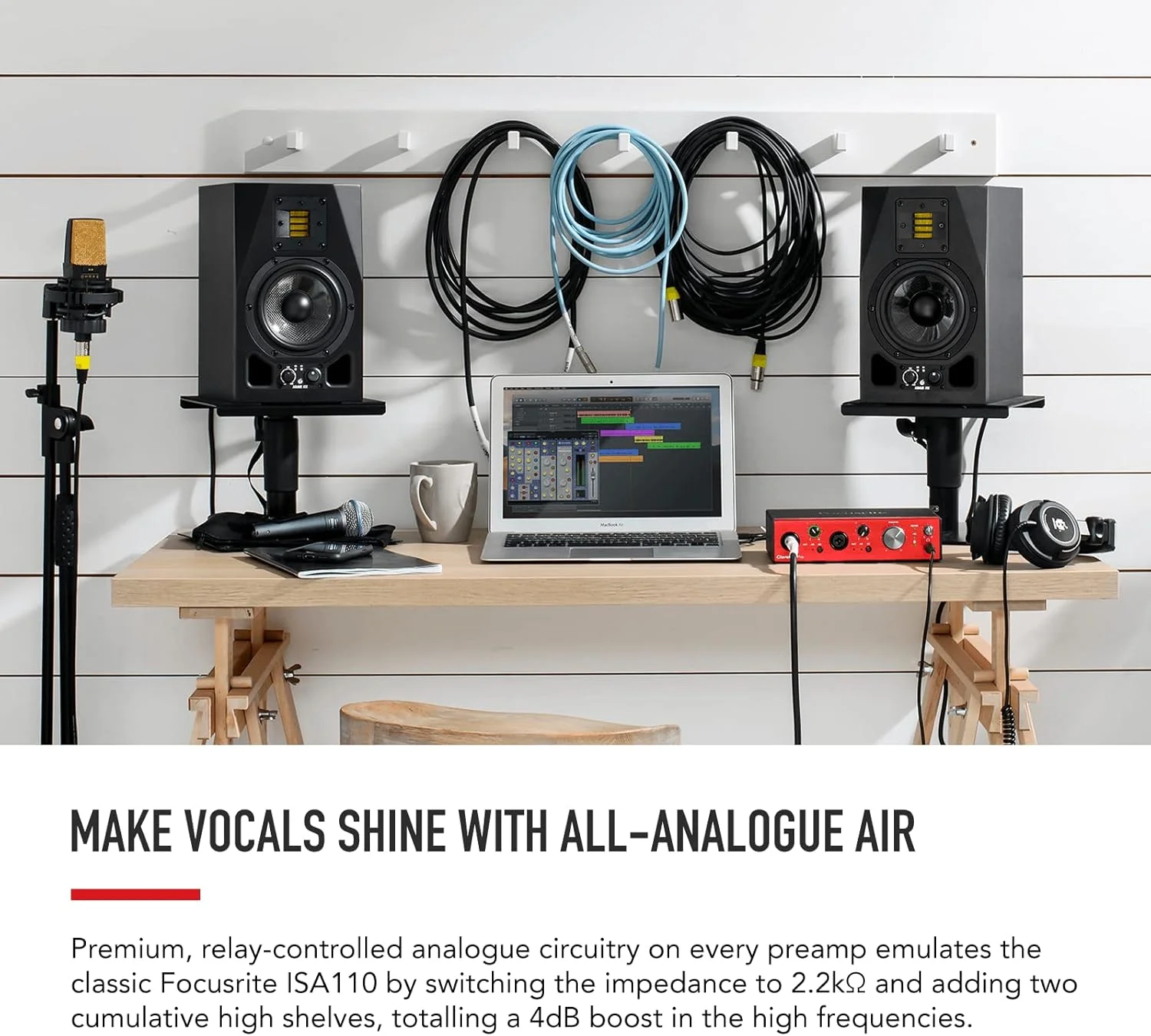 کارت صدای Focusrite Clarett+ 2Pre کارت صدای Focusrite Clarett+ 2Pre