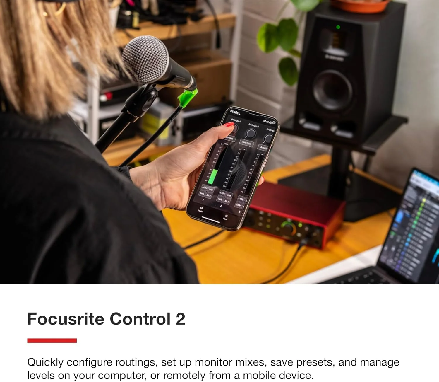 کارت صدای USB Focusrite Scarlett 18i16 نسل چهارم برای نوازندگان، ترانهسرایان، گیتاریستها، تولیدکنندگان محتوا — ضبط با کیفیت استودیویی و نرمافزارهای مورد نیاز برای ضبط کارت صدای USB Focusrite Scarlett 18i16 نسل چهارم برای نوازندگان، ترانهسرایان، گیتاریستها، تولیدکنندگان محتوا — ضبط با کیفیت استودیویی و نرمافزارهای مورد نیاز برای ضبط