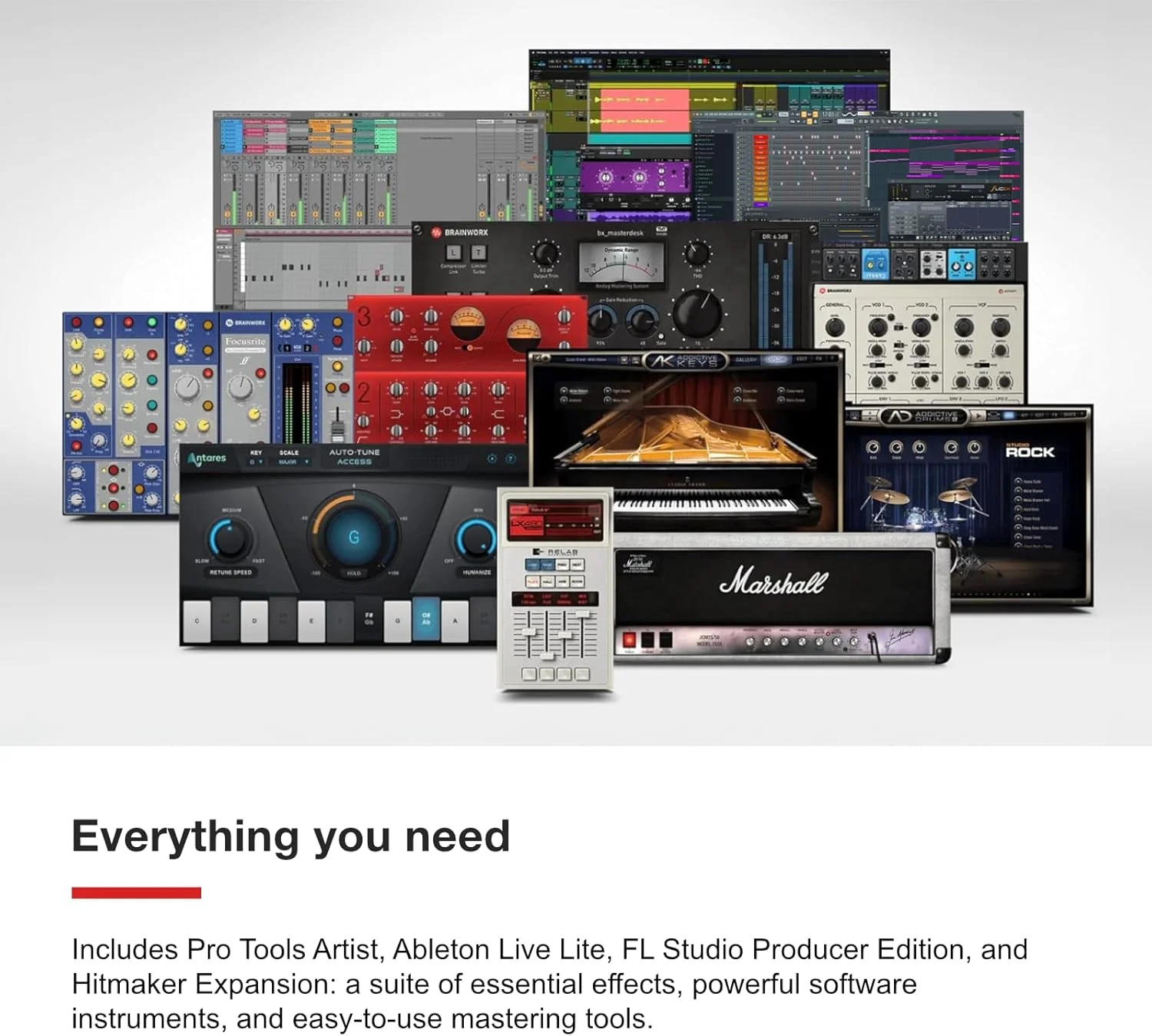 کارت صدای USB Focusrite Scarlett 18i16 نسل چهارم برای نوازندگان، ترانهسرایان، گیتاریستها، تولیدکنندگان محتوا — ضبط با کیفیت استودیویی و نرمافزارهای مورد نیاز برای ضبط کارت صدای USB Focusrite Scarlett 18i16 نسل چهارم برای نوازندگان، ترانهسرایان، گیتاریستها، تولیدکنندگان محتوا — ضبط با کیفیت استودیویی و نرمافزارهای مورد نیاز برای ضبط