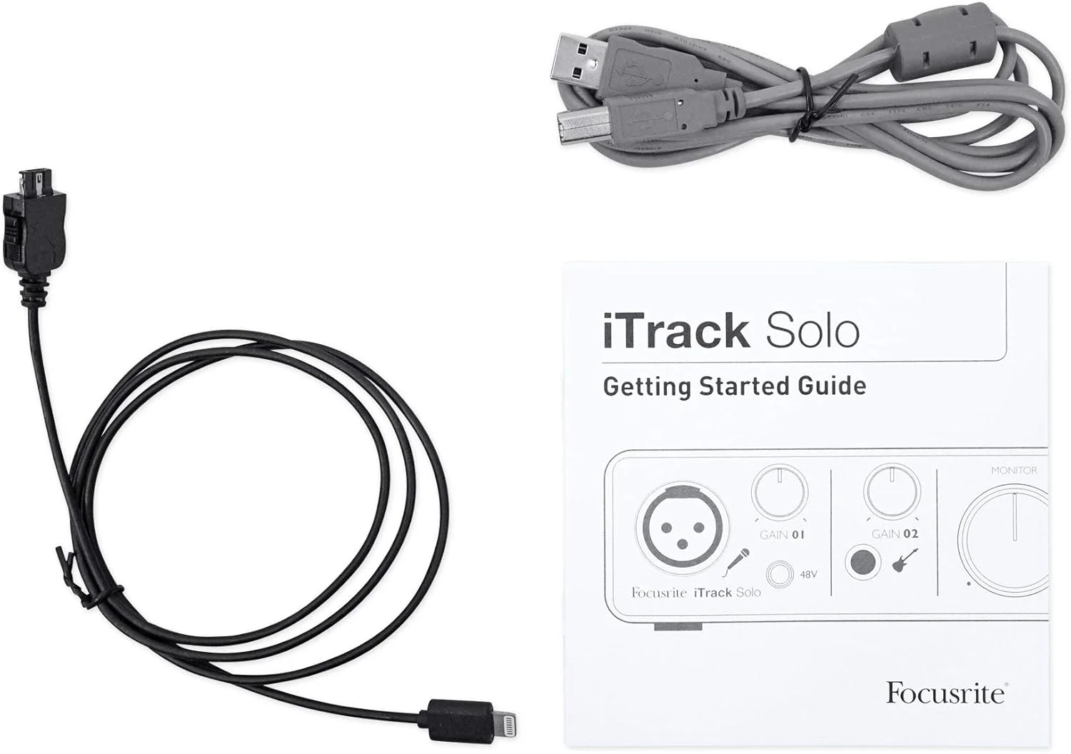 کارت صدای Focusrite iTrack Solo برای مک، کامپیوتر و آیپد - کارت صدای USB برای ضبط، استریم و پادکست با XLR، ورودی لاین و نرم افزار حرفه ای کارت صدای Focusrite iTrack Solo برای مک، کامپیوتر و آیپد - کارت صدای USB برای ضبط، استریم و پادکست با XLR، ورودی لاین و نرم افزار حرفه ای