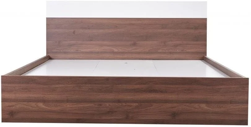 تخت خواب دو نفره کینگ 180x200 مدل آلانو Danube Home | طراحی مدرن و مستحکم، قاب تخت خواب چوبی | تخت خواب بی صدا و راحت، ابعاد 205x185x90 سانتی متر - گردویی تیره / سفید چند رنگ تخت خواب دو نفره کینگ 180x200 مدل آلانو Danube Home | طراحی مدرن و مستحکم، قاب تخت خواب چوبی | تخت خواب بی صدا و راحت، ابعاد 205x185x90 سانتی متر - گردویی تیره / سفید چند رنگ