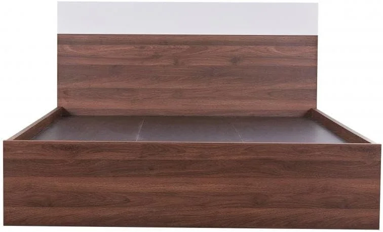 تخت خواب دو نفره دانوب هوم مدل New Allano سایز 150x200 | طراحی مدرن و مقاوم، مبلمان قاب تخت خواب چوبی | تخت خواب بی صدا و راحت، ابعاد 202x152x100 سانتی متر - گردویی تیره / سفید چند رنگ تخت خواب دو نفره دانوب هوم مدل New Allano سایز 150x200 | طراحی مدرن و مقاوم، مبلمان قاب تخت خواب چوبی | تخت خواب بی صدا و راحت، ابعاد 202x152x100 سانتی متر - گردویی تیره / سفید چند رنگ