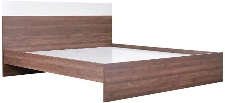 تخت خواب دو نفره کینگ 180x200 مدل آلانو Danube Home | طراحی مدرن و مستحکم، قاب تخت خواب چوبی | تخت خواب بی صدا و راحت، ابعاد 205x185x90 سانتی متر - گردویی تیره / سفید چند رنگ تخت خواب دو نفره کینگ 180x200 مدل آلانو Danube Home | طراحی مدرن و مستحکم، قاب تخت خواب چوبی | تخت خواب بی صدا و راحت، ابعاد 205x185x90 سانتی متر - گردویی تیره / سفید چند رنگ