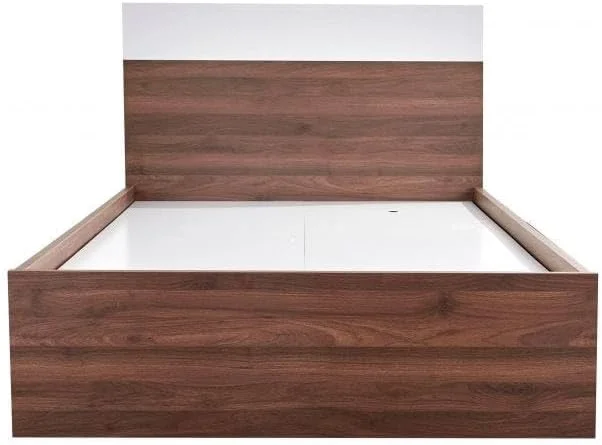 تخت خواب یک نفره 120x200 دانوب هوم مدل New Allano | طراحی مدرن و مقاوم، تخت خواب چوبی یک نفره | تخت خواب آرام و راحت، ابعاد 202x122x100 سانتی متر - رنگ گردویی تیره/سفید چند رنگ تخت خواب یک نفره 120x200 دانوب هوم مدل New Allano | طراحی مدرن و مقاوم، تخت خواب چوبی یک نفره | تخت خواب آرام و راحت، ابعاد 202x122x100 سانتی متر - رنگ گردویی تیره/سفید چند رنگ