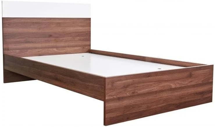 تخت خواب یک نفره 120x200 دانوب هوم مدل New Allano | طراحی مدرن و مقاوم، تخت خواب چوبی یک نفره | تخت خواب آرام و راحت، ابعاد 202x122x100 سانتی متر - رنگ گردویی تیره/سفید چند رنگ تخت خواب یک نفره 120x200 دانوب هوم مدل New Allano | طراحی مدرن و مقاوم، تخت خواب چوبی یک نفره | تخت خواب آرام و راحت، ابعاد 202x122x100 سانتی متر - رنگ گردویی تیره/سفید چند رنگ