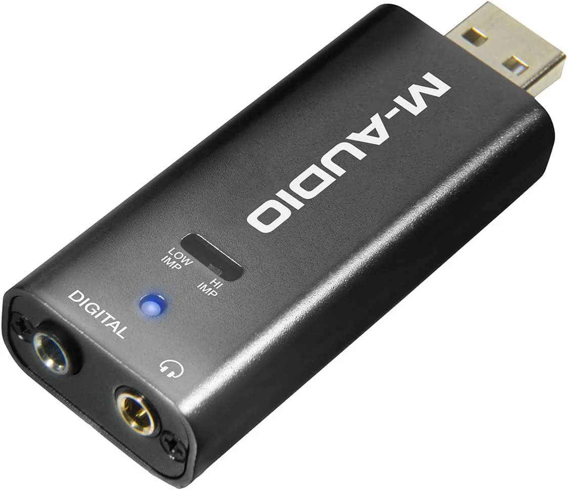 M-Audio Micro DAC - مبدل دیجیتال به آنالوگ قابل حمل با خروجی آنالوگ و دیجیتال کواکسیال