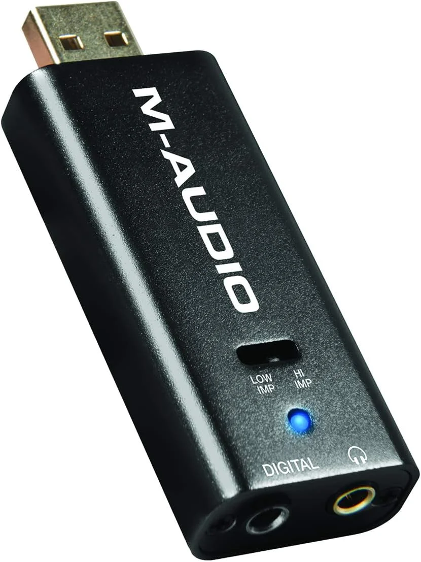 M-Audio Micro DAC - مبدل دیجیتال به آنالوگ قابل حمل با خروجی آنالوگ و دیجیتال کواکسیال M-Audio Micro DAC - مبدل دیجیتال به آنالوگ قابل حمل با خروجی آنالوگ و دیجیتال کواکسیال