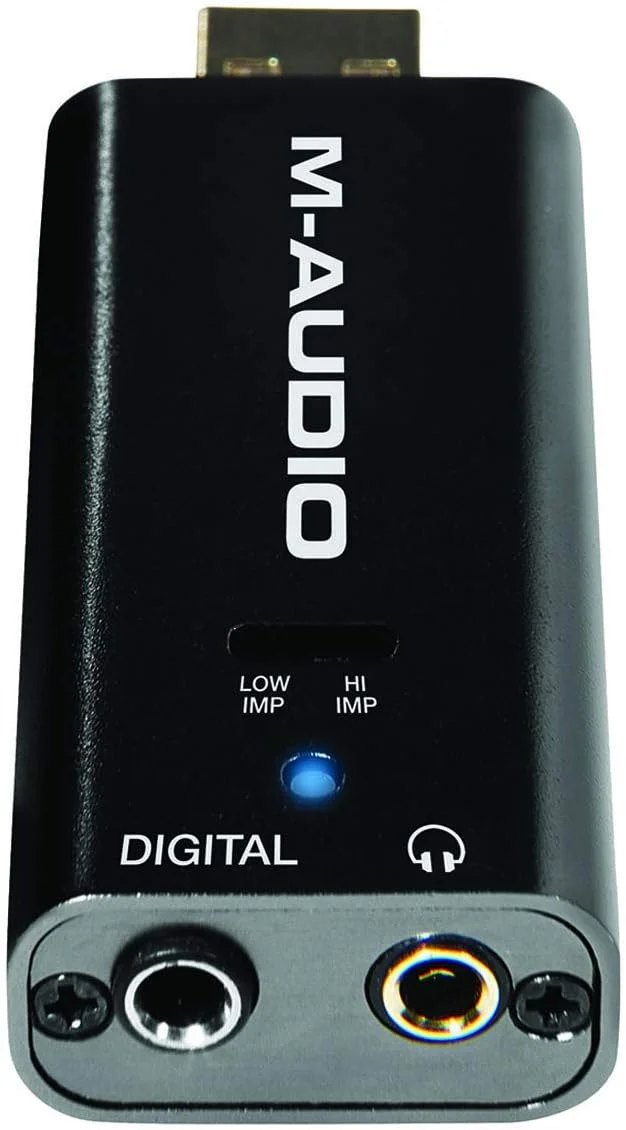 M-Audio Micro DAC - مبدل دیجیتال به آنالوگ قابل حمل با خروجی آنالوگ و دیجیتال کواکسیال M-Audio Micro DAC - مبدل دیجیتال به آنالوگ قابل حمل با خروجی آنالوگ و دیجیتال کواکسیال