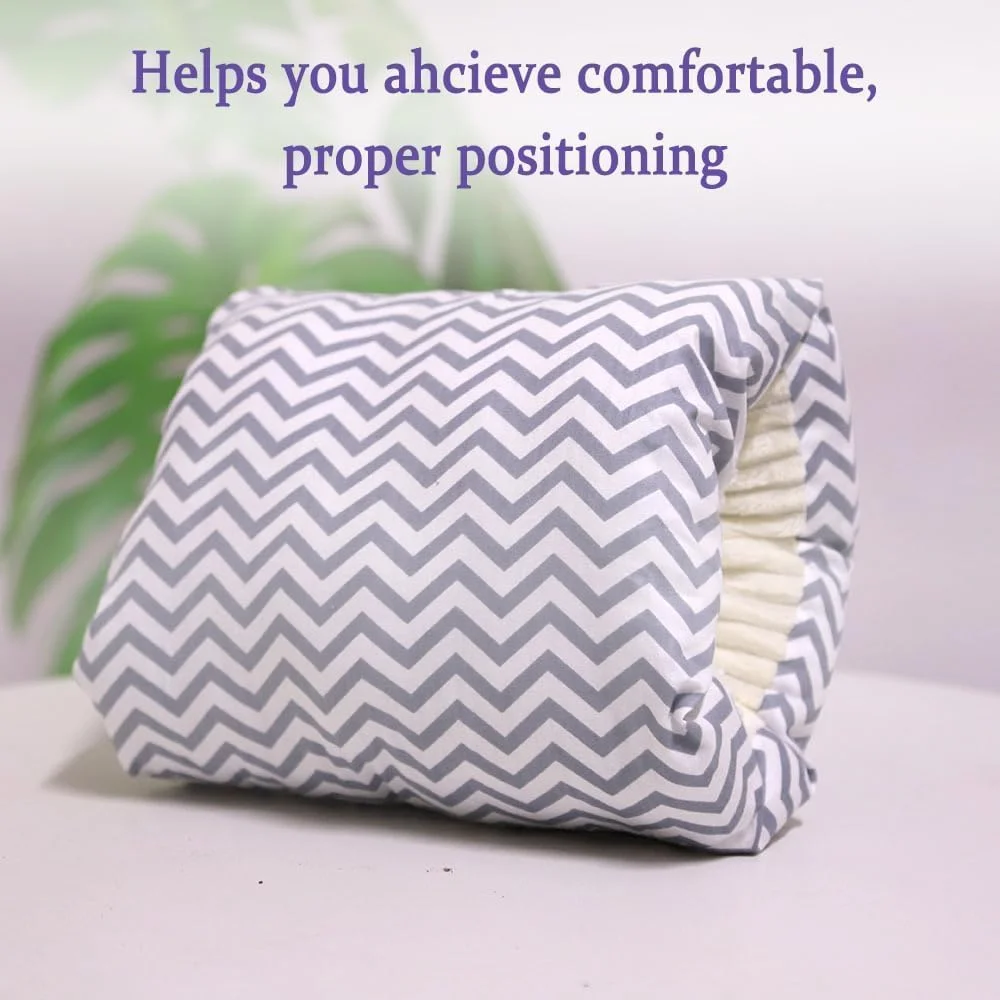 بالش شیردهی نوزاد Amerteer Cozy Cradle - بالش شیردهی کودک با پشتیبانی از سر - بالش شیردهی پنبه ای نرم برای حمایت از شیردهی - بالش شیردهی برای راحتی، ضروری برای نوزاد، قابل حمل برای مسافرت بالش شیردهی نوزاد Amerteer Cozy Cradle - بالش شیردهی کودک با پشتیبانی از سر - بالش شیردهی پنبه ای نرم برای حمایت از شیردهی - بالش شیردهی برای راحتی، ضروری برای نوزاد، قابل حمل برای مسافرت