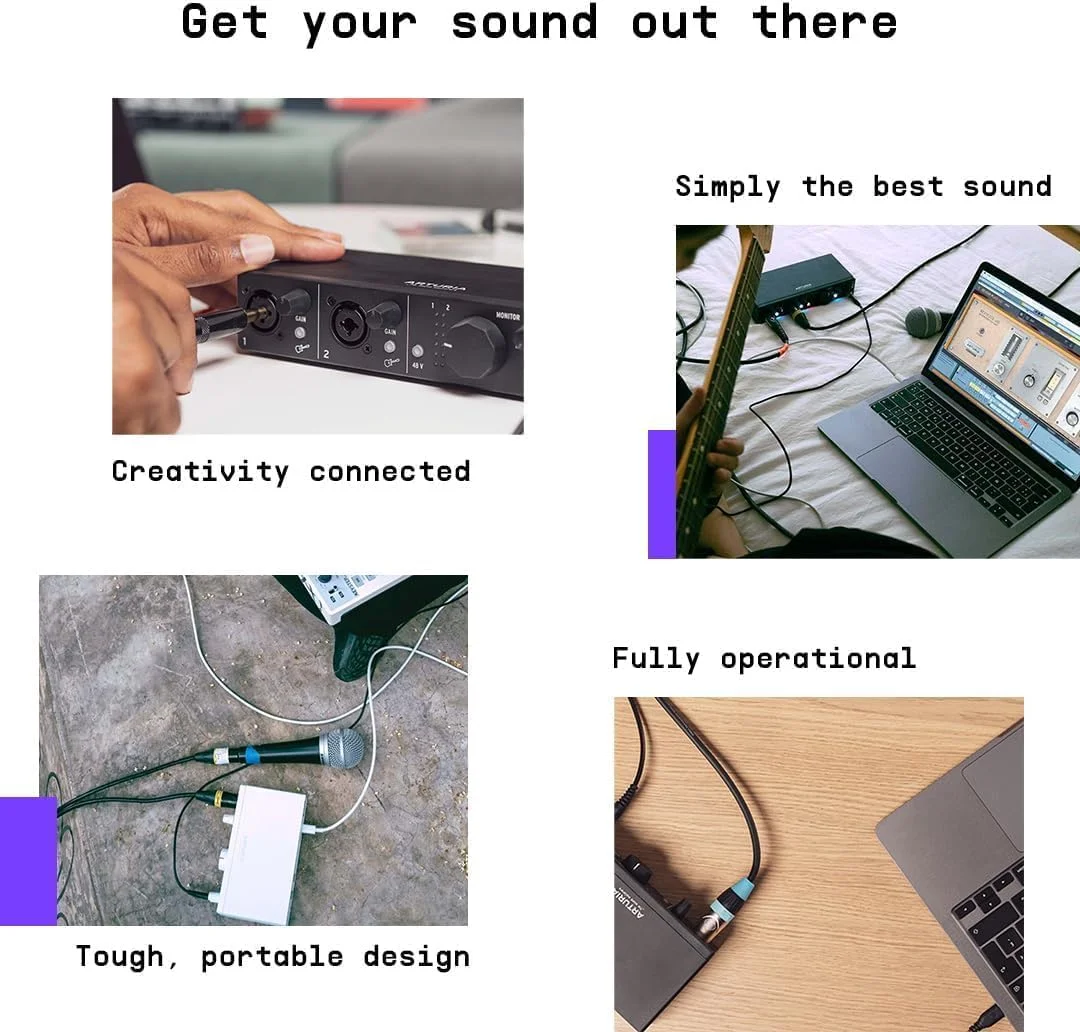 کارت صدای USB-C آرتوریا MiniFuse (شامپاین، MiniFuse 1) کارت صدای USB-C آرتوریا MiniFuse (شامپاین، MiniFuse 1)