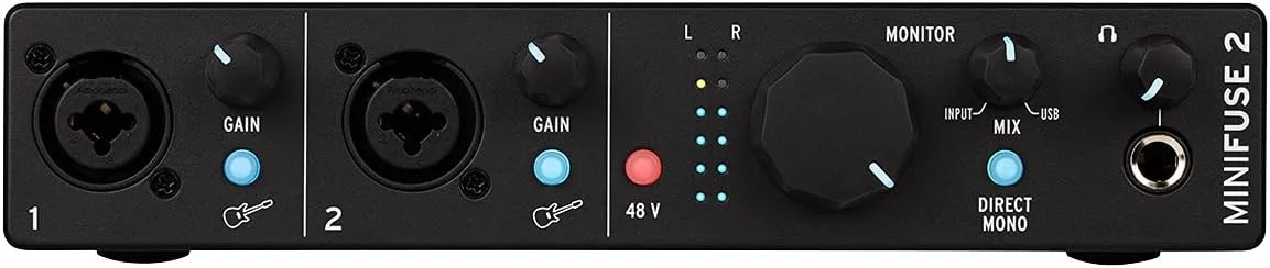 کارت صدا و MIDI آرتوریا MiniFuse 2 به همراه نرم افزار تولید موسیقی، مشکی