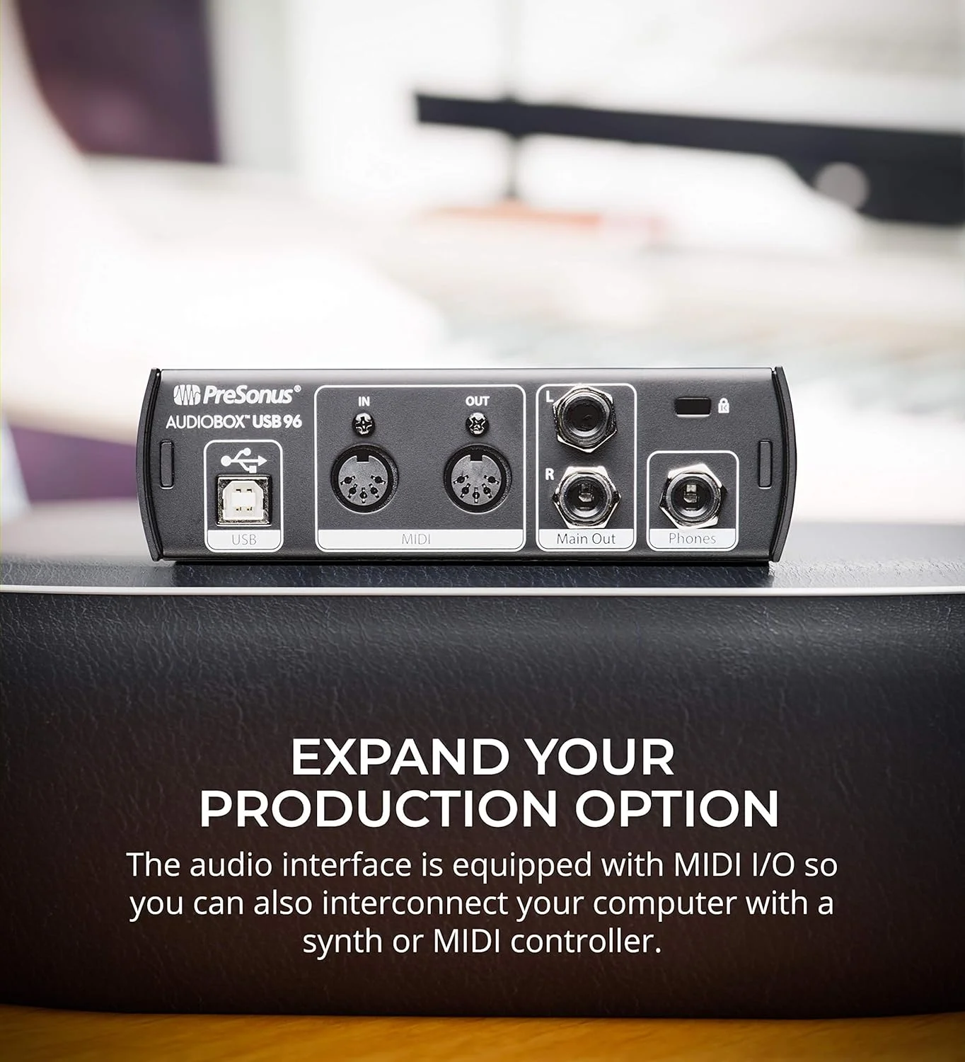 کارت صدای PreSonus AudioBox USB 96 نسخه 25 سالگی برای مک و ویندوز به همراه کابل ساز مستقیم Blucoil 10 اینچی (1/4 اینچ)، کابل XLR بالانس 10 فوتی، پاپ فیلتر و 5 عدد بست کابل کارت صدای PreSonus AudioBox USB 96 نسخه 25 سالگی برای مک و ویندوز به همراه کابل ساز مستقیم Blucoil 10 اینچی (1/4 اینچ)، کابل XLR بالانس 10 فوتی، پاپ فیلتر و 5 عدد بست کابل