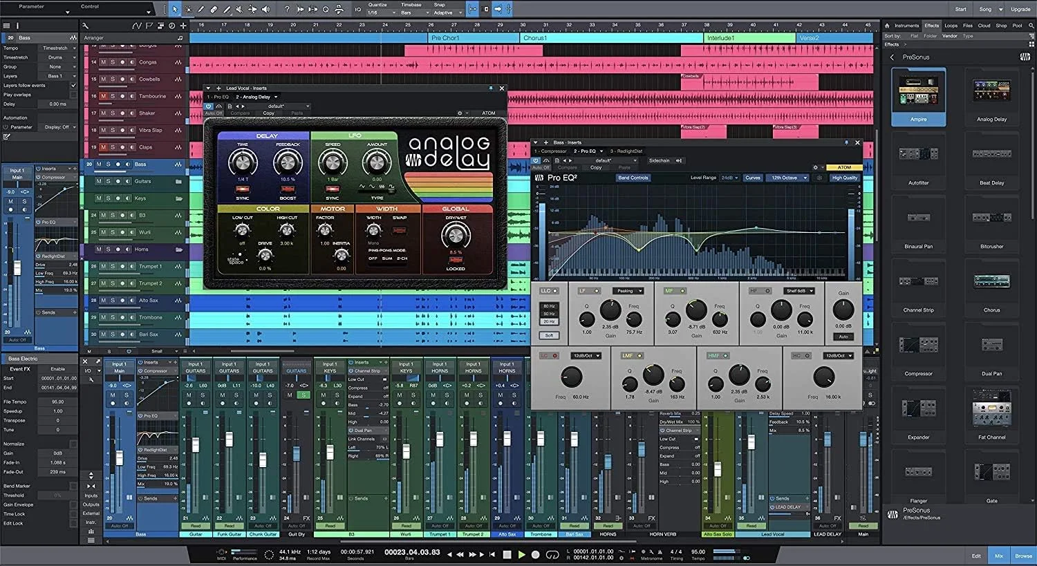 کنترلر پد تولید/MIDI و اجرای PreSonus ATOM به همراه میکروفون استودیویی حرفه ای و کیت ضبط