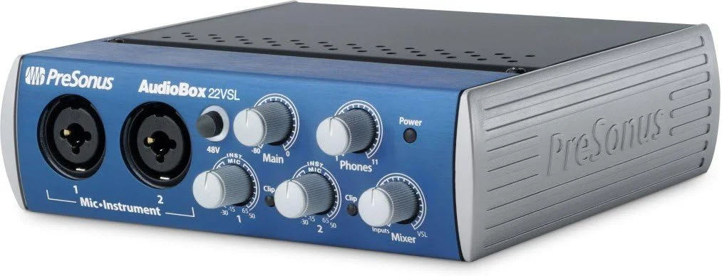 کارت صدای Presonus AudioBox 22VSL 24-Bit/96 kHz 2x2 USB 2.0