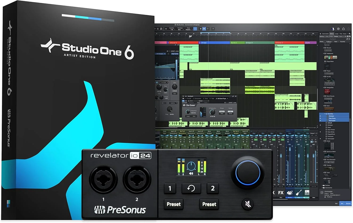 کارت صدای PreSonus Revelator io24 U